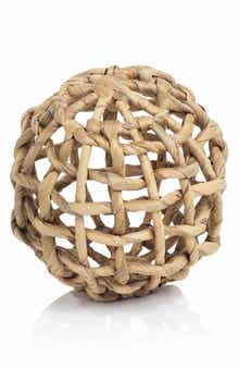 Zodax Set of 8 Water Hyacinth Decorative Balls