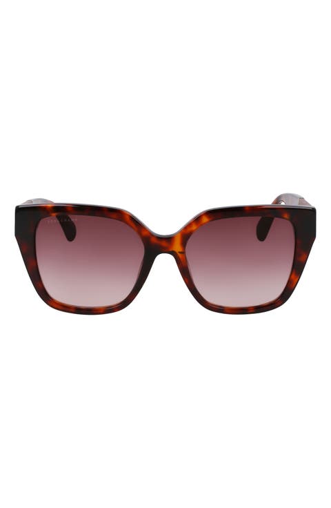 Roseau 54mm Butterfly Sunglasses