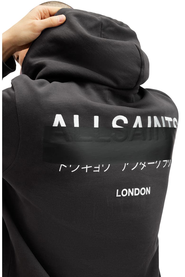Redact Hoodie, Alternate, color, WASHED BLACK