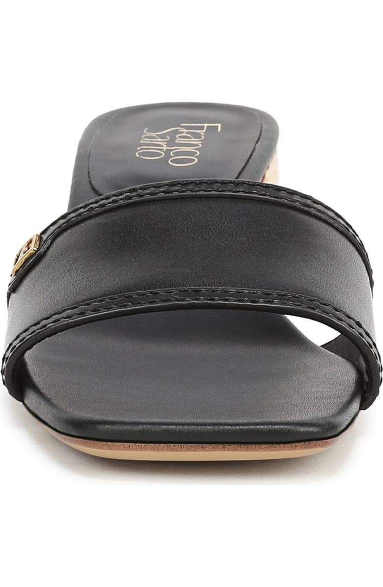 Franco Sarto Kaori Block Heel Sandal, Alternate, color, Black