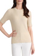 Jones New York Sutton Crewneck Short Sleeve Sweater