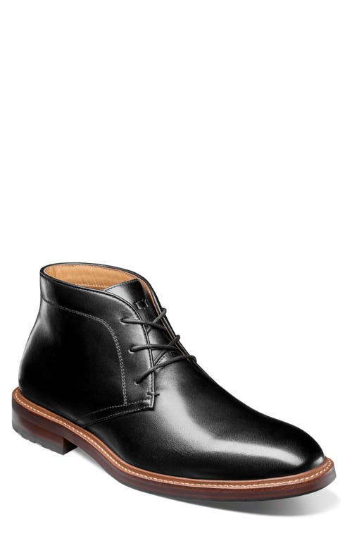 Florsheim Anthem Plain Toe Chukka In Black