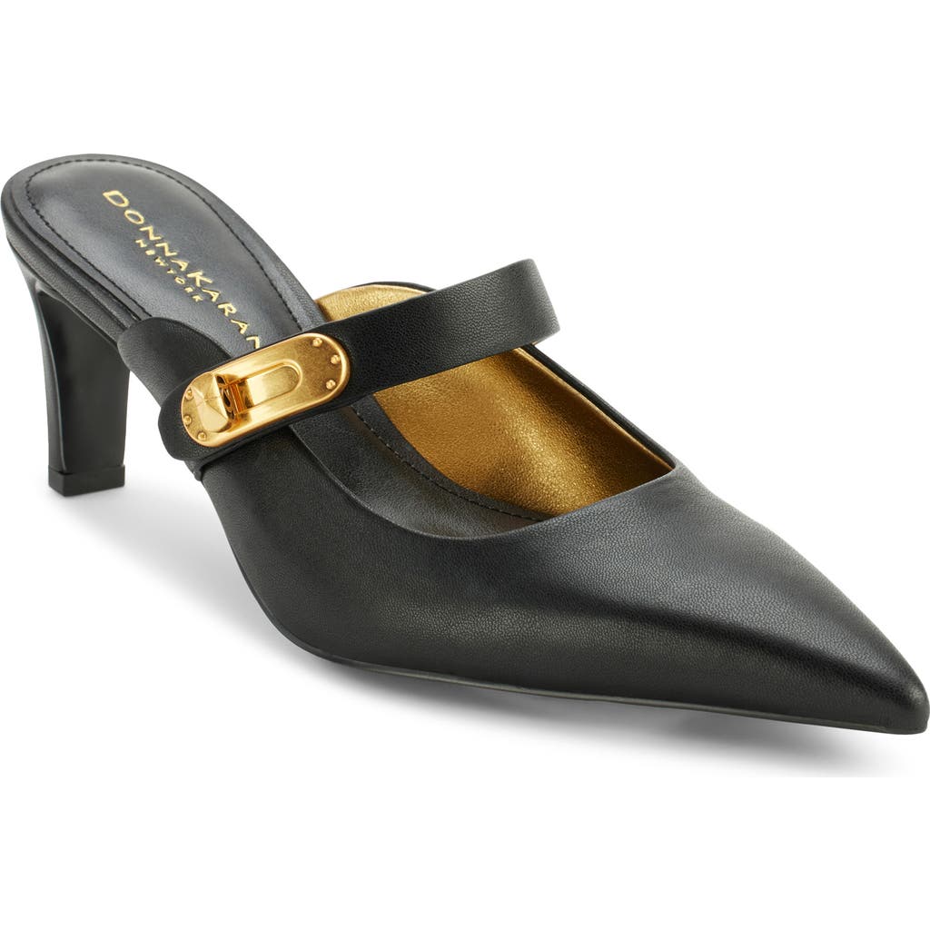 Donna Karan New York Thompson Pointed Toe Mule In Black