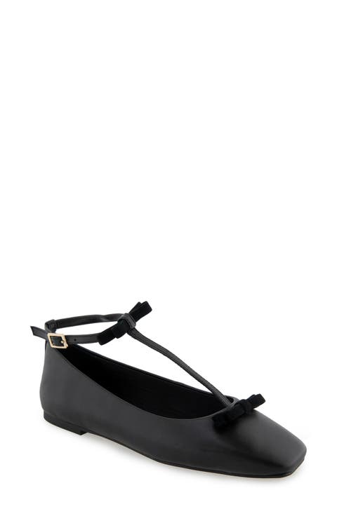 Juliet T-Strap Flat (Women)