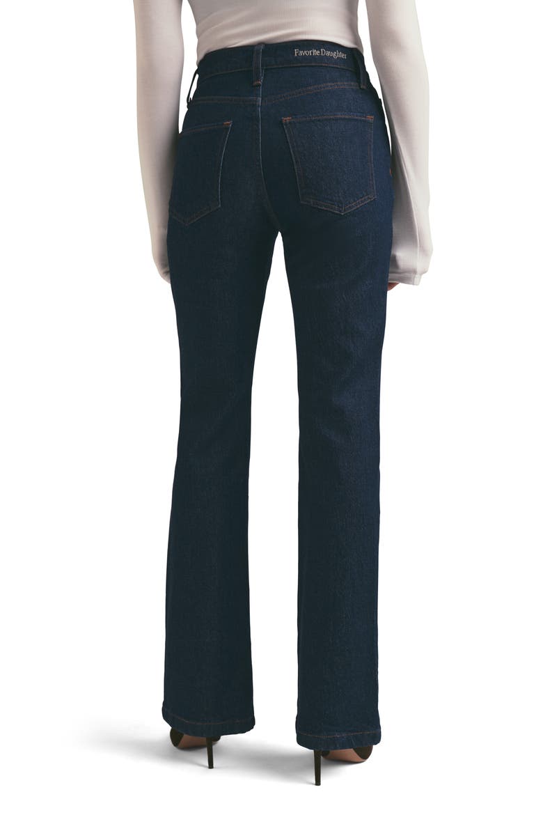 The Morgan Shortie High Waist Bootcut Jeans, Alternate, color, PEPPER