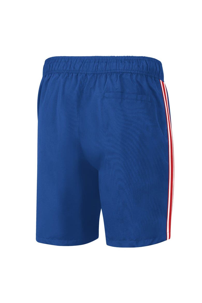 Men's G-III Sports by Carl Banks Royal/Red Philadelphia 76ers Sand Beach Volley Swim Shorts, Alternate, color, Royal