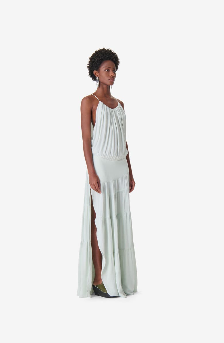 IRO Island Maxi Dress, Alternate, color, Sage Green