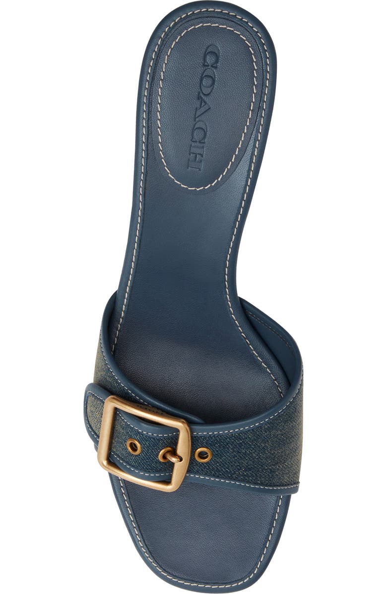 COACH Margot Sandal, Alternate, color, Dark Indigo.