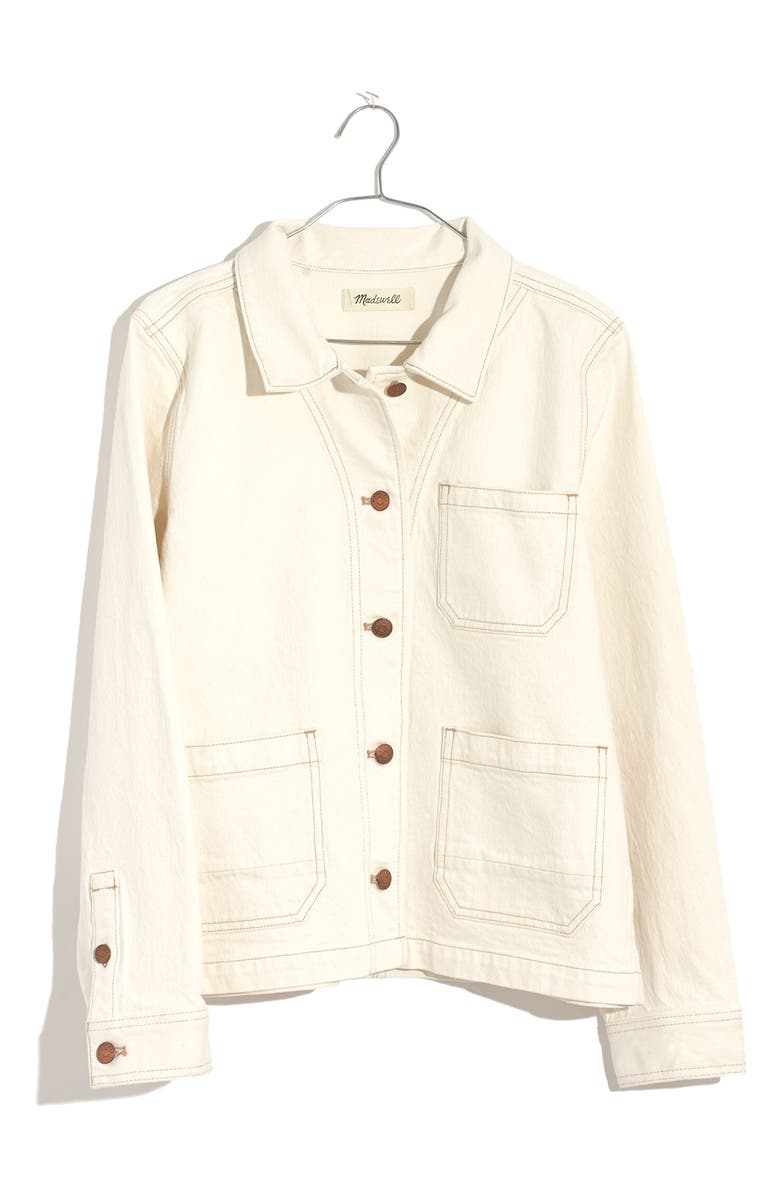 Madewell Ashwood Denim Chore Coat, Alternate, color,