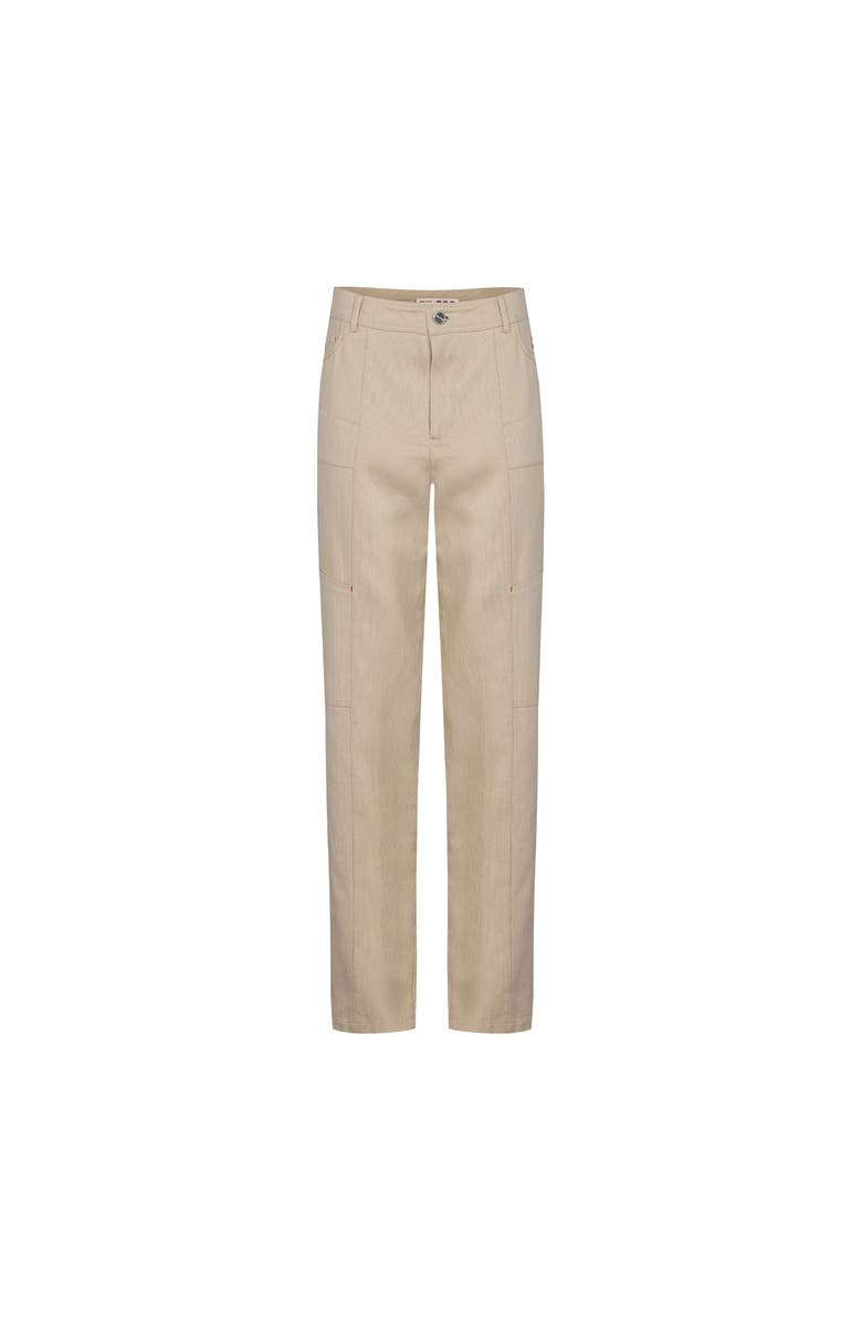 PCFG Linen Blend Free Heaven Pant With Pocket, Main, color, Beige