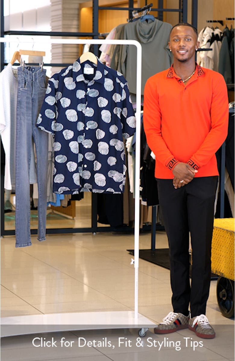 Freddy 5715 Short Sleeve Button-Up Shirt, sales video thumbnail