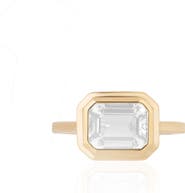 GOSHWARA Manhattan Emerald Cut Ring