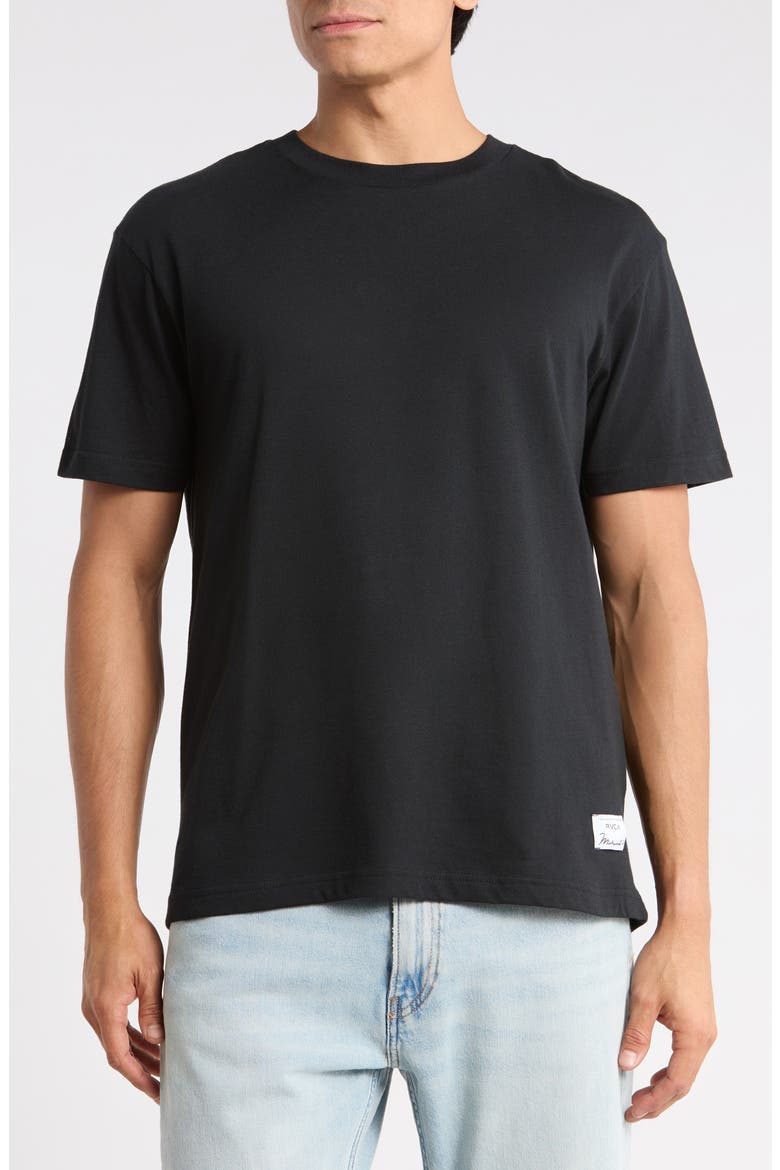 Ali Ringside Cotton T-Shirt, Main, color, BLACK