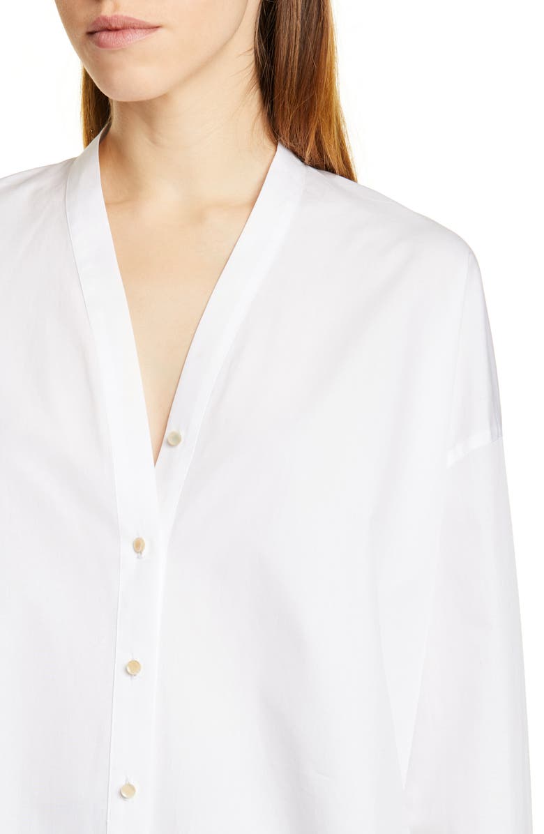 Vince Split Neck Blouse, Alternate, color, 