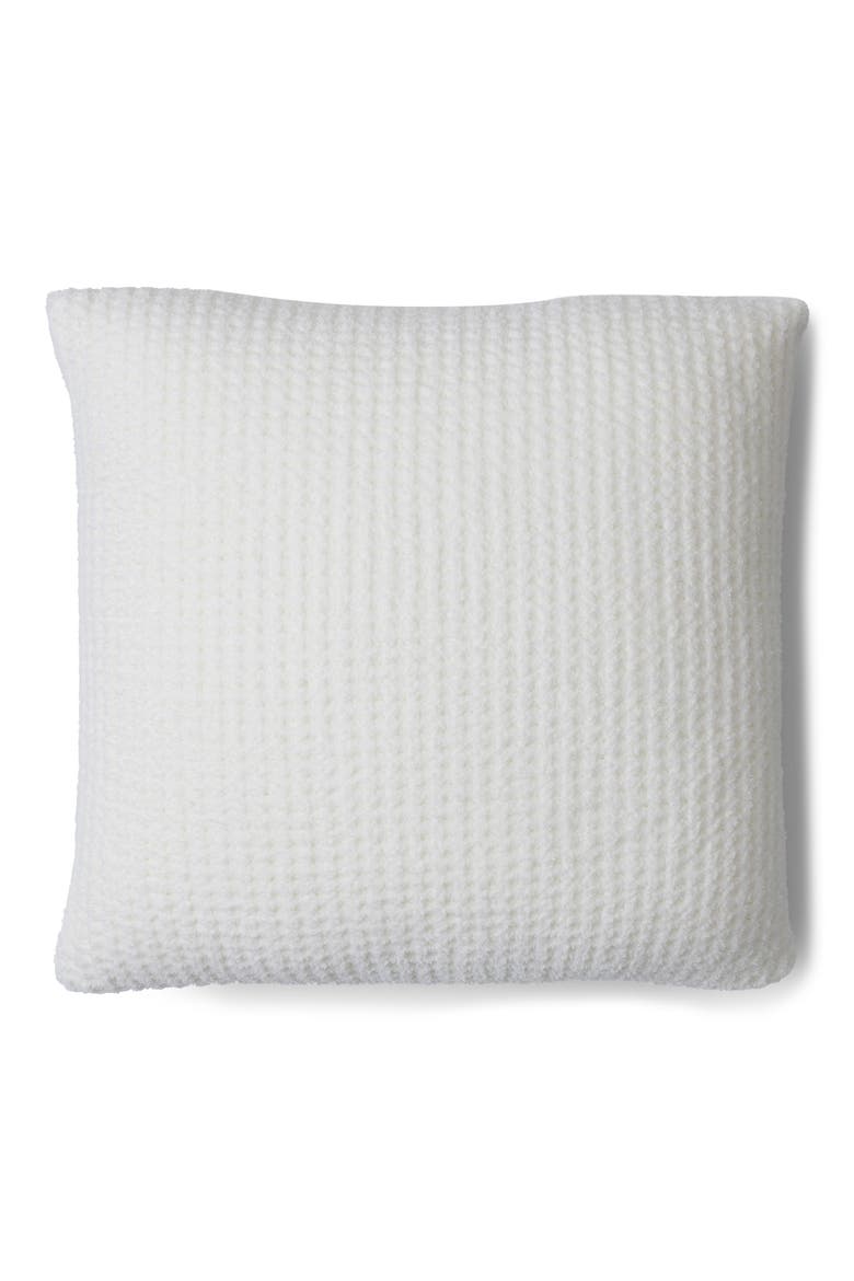 CozyChic® Waffle Knit Accent Pillow, Main, color, PEARL