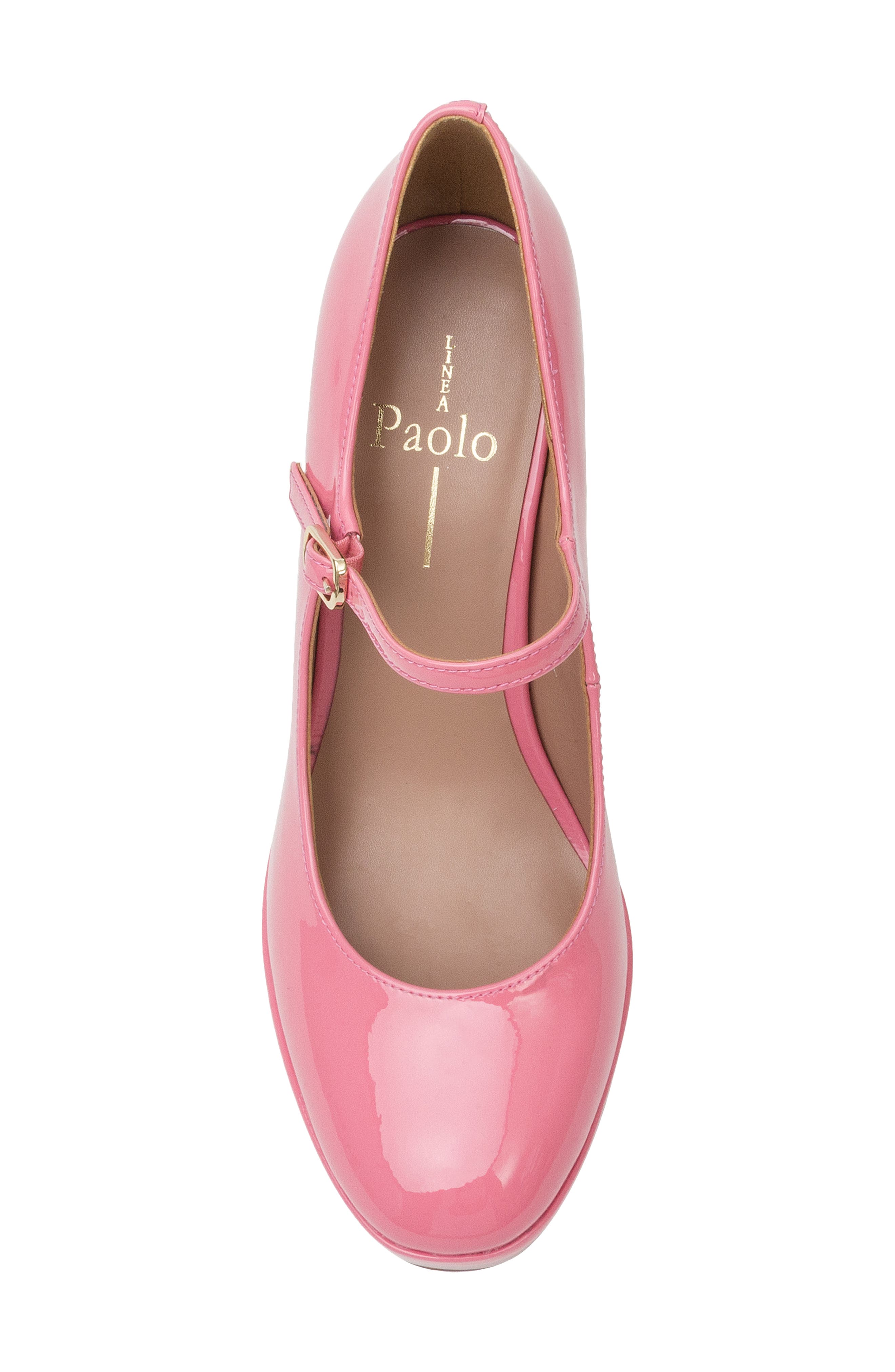 Linea Paolo Isadora Mary Jane Platform Pump, Alternate, color, Pink
