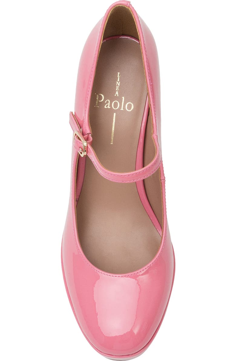 Linea Paolo Isadora Mary Jane Platform Pump, Alternate, color, Pink