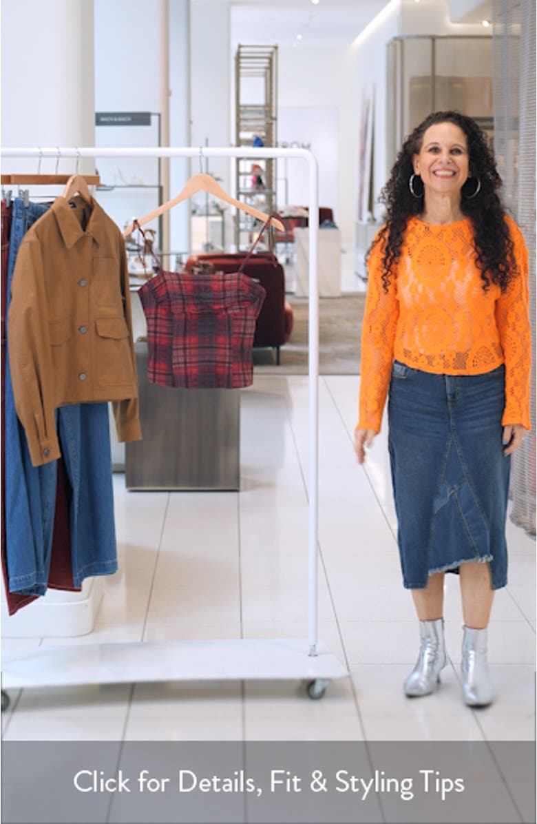 Humphrey Plaid Corset Camisole, sales video thumbnail