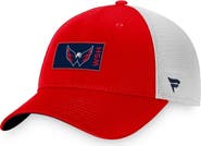 FANATICS Men's Fanatics Branded Red/White Washington Capitals Authentic Pro Rink Trucker Snapback Hat