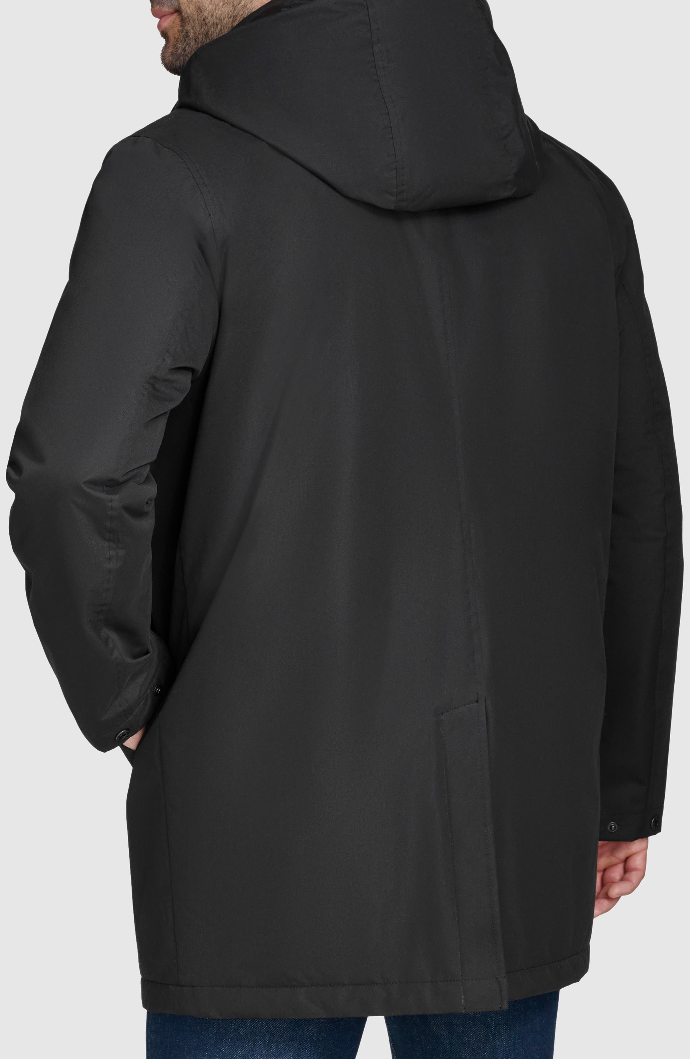Cole Haan Signature Hooded Raincoat (Men) | Nordstromrack