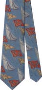 Robert Talbott Robert Boat Flags Best of Class Necktie