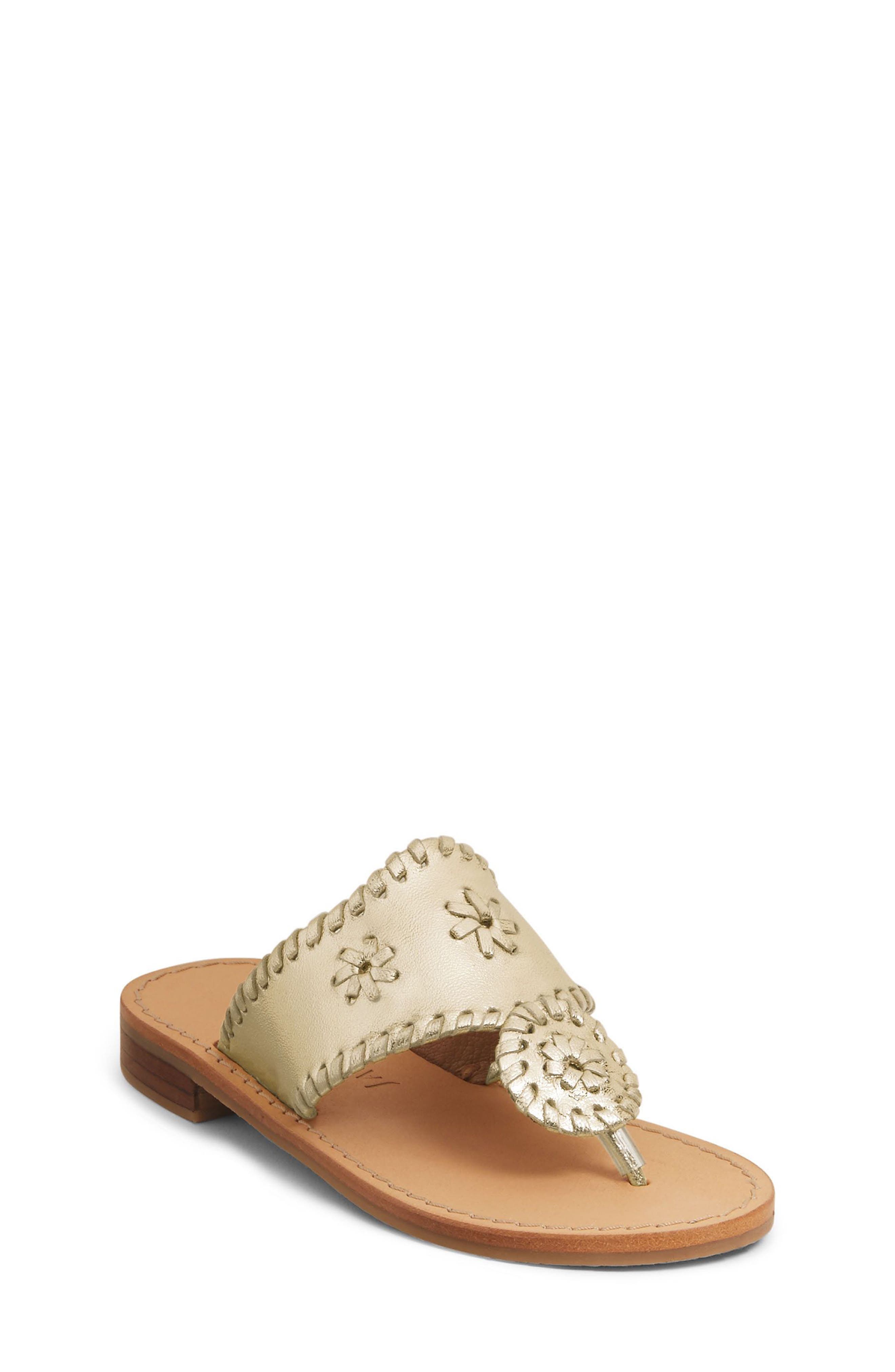 Kids' Jack Flip Flop, Main, color, PLATINUM
