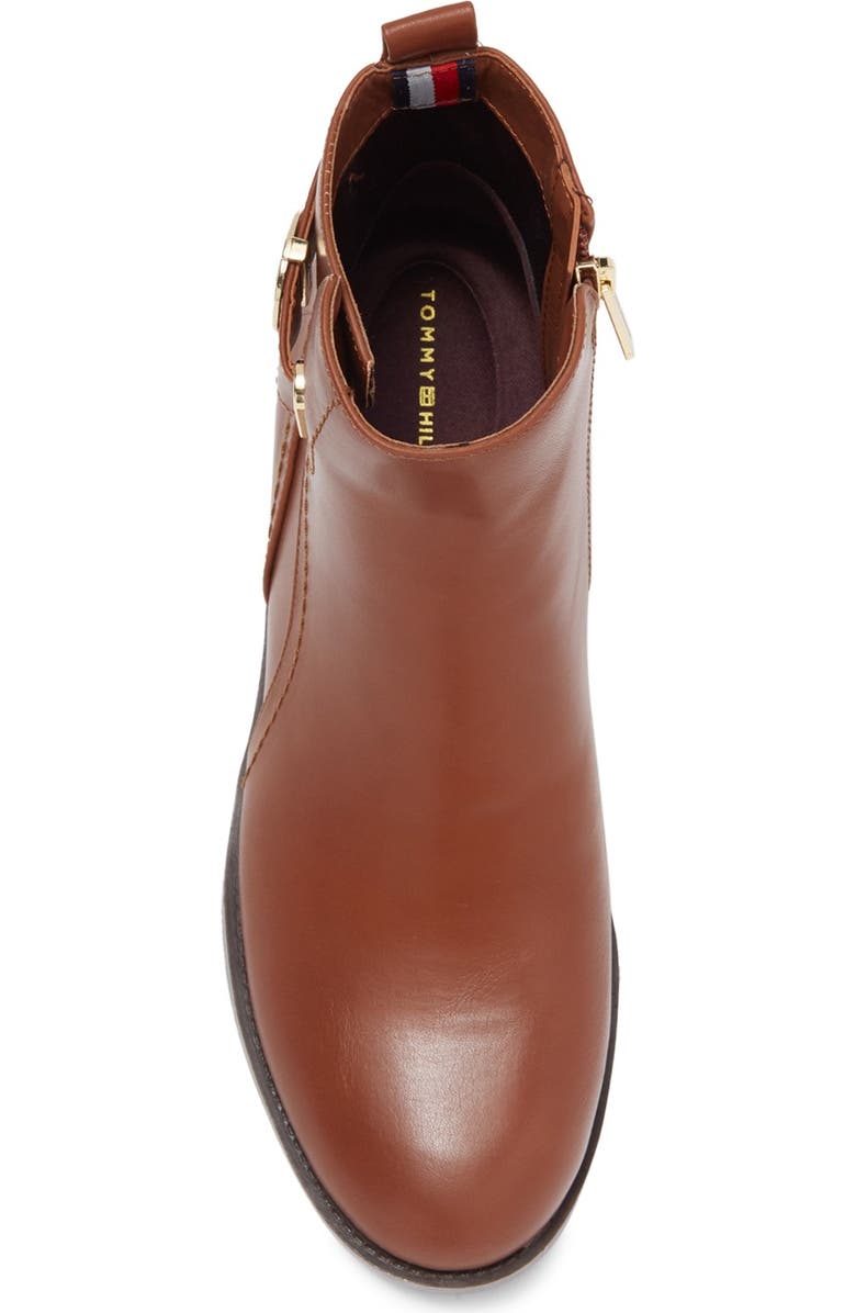 Tommy Hilfiger Logo Buckle Ankle Boot, Alternate, color,