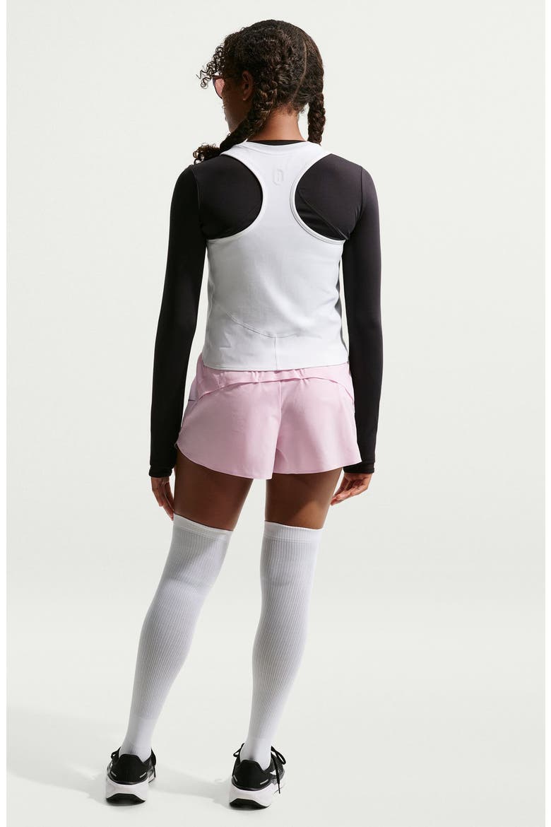 Kids' MAVN Dri-FIT Shorts, Alternate, color, PINK FOAM/ BLACK/ SILVER