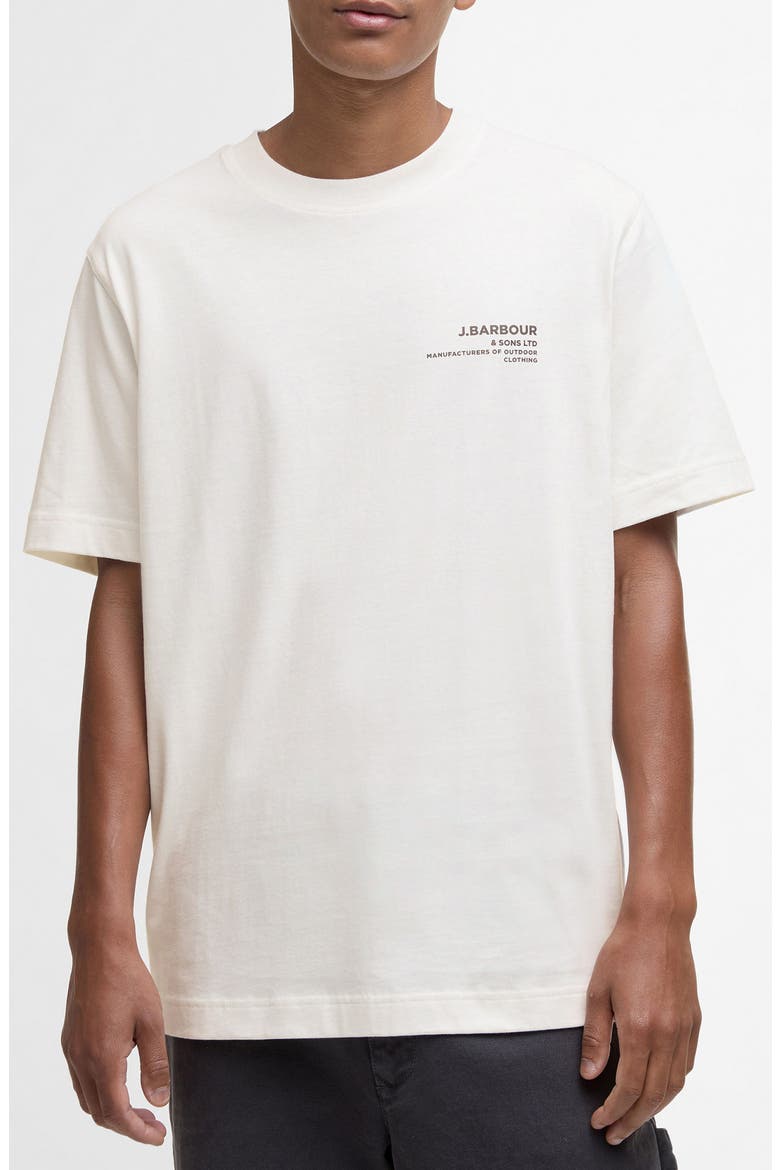 Parkend Photo Cotton Graphic T-Shirt, Main, color, WHISPER WHITE