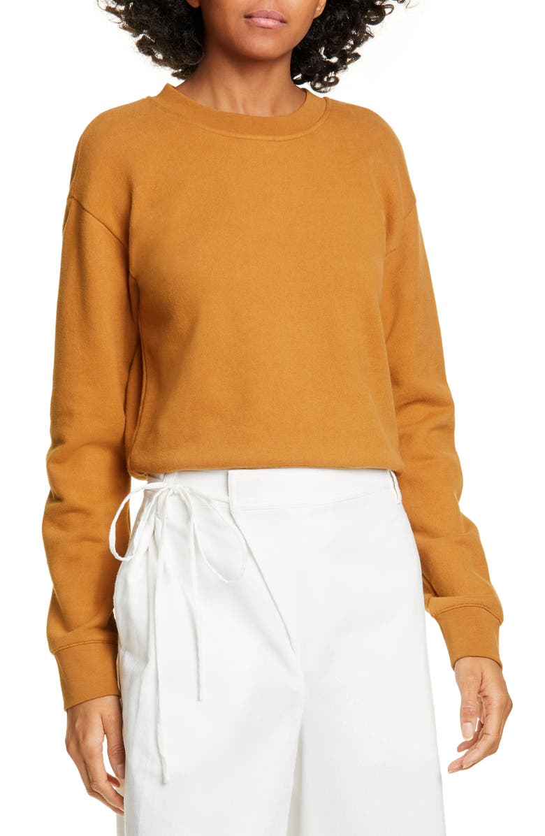 Vince Crewneck French Terry Sweatshirt, Main, color,