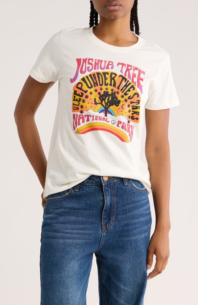 Prince Peter Joshua Tree Graphic T-Shirt, Main, color, Ivory