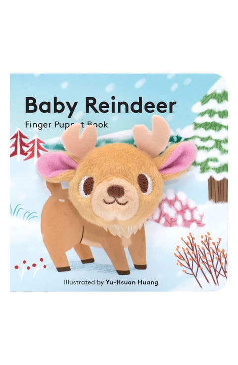 'Baby Reindeer' Finger Puppet Board Book
