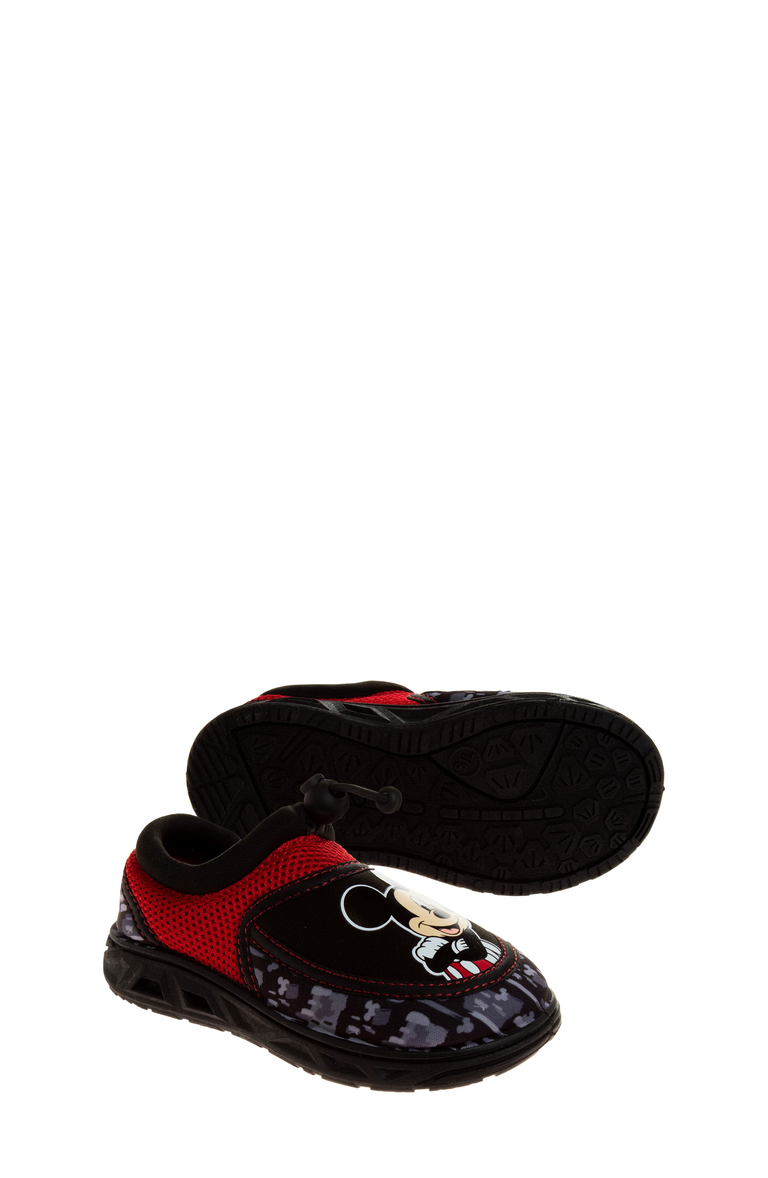 JOSMO Kids' Mickey Mouse Water Shoe, Main, color, Black/Red