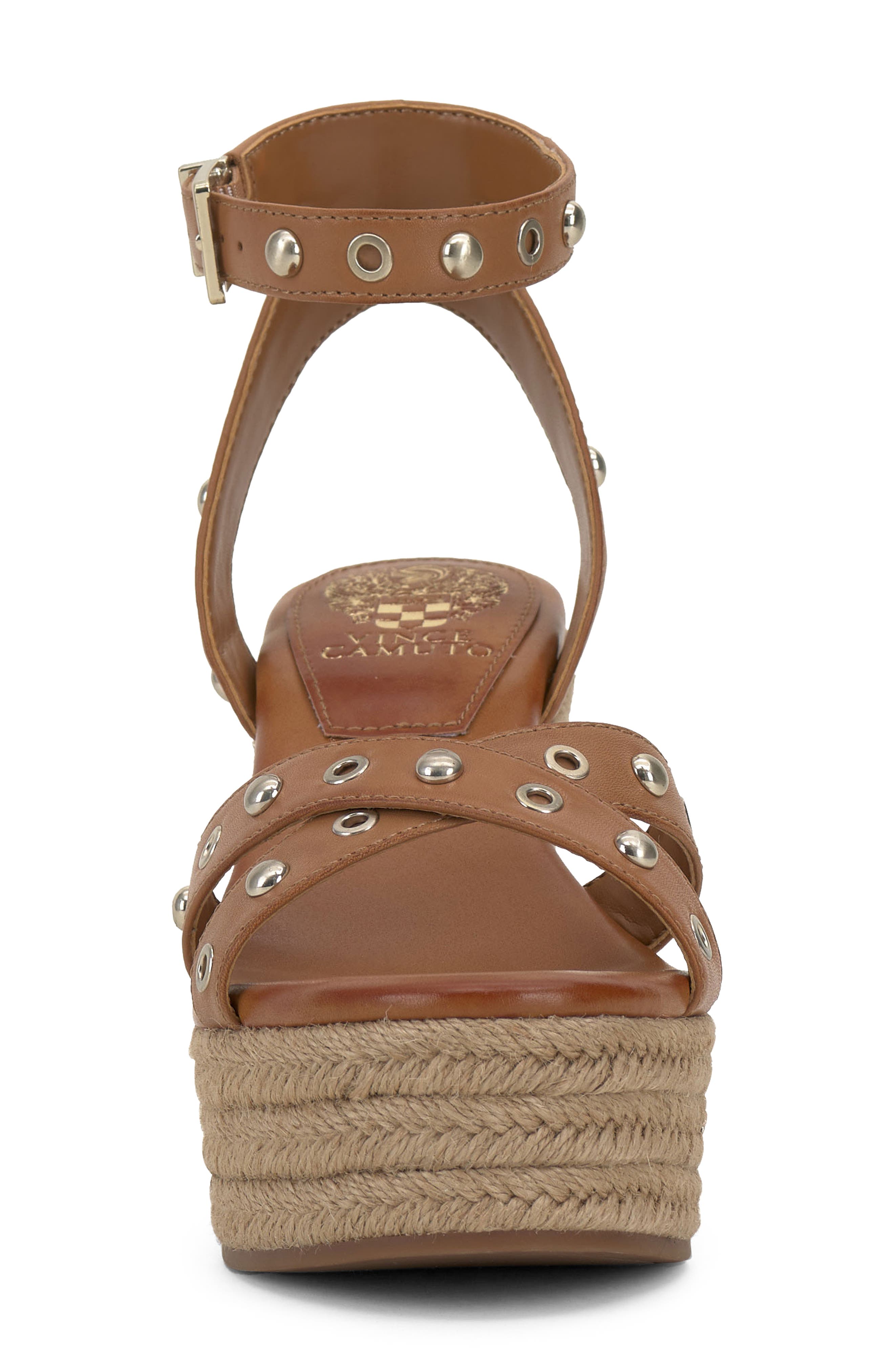 Feegella Espadrille Wedge Sandal, Alternate, color, GOLDEN WALNUT