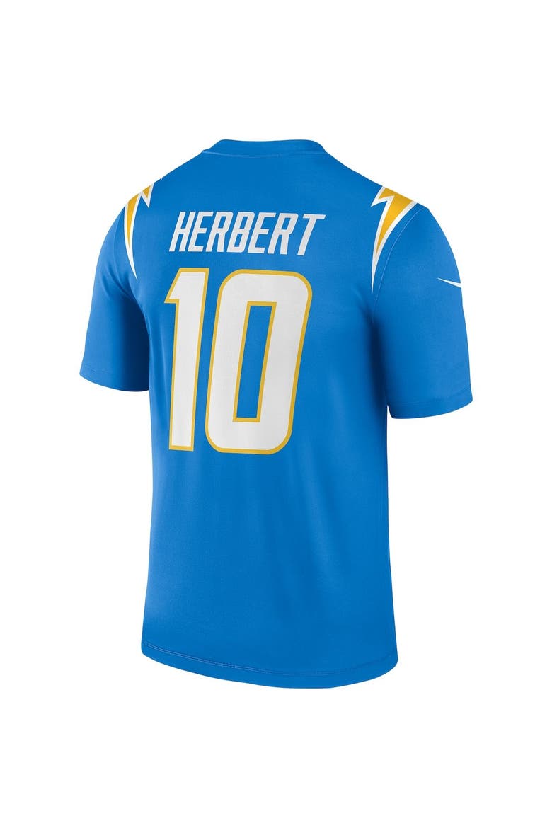 Men's Nike Justin Herbert Powder Blue Los Angeles Chargers Legend Jersey, Alternate, color, Powder Blue