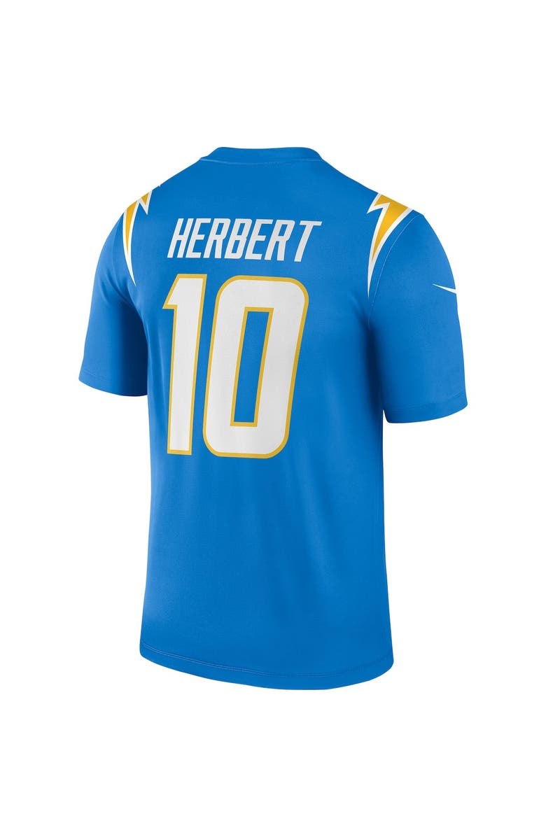 Nike Men's Nike Justin Herbert Powder Blue Los Angeles Chargers Legend Jersey, Alternate, color, Powder Blue