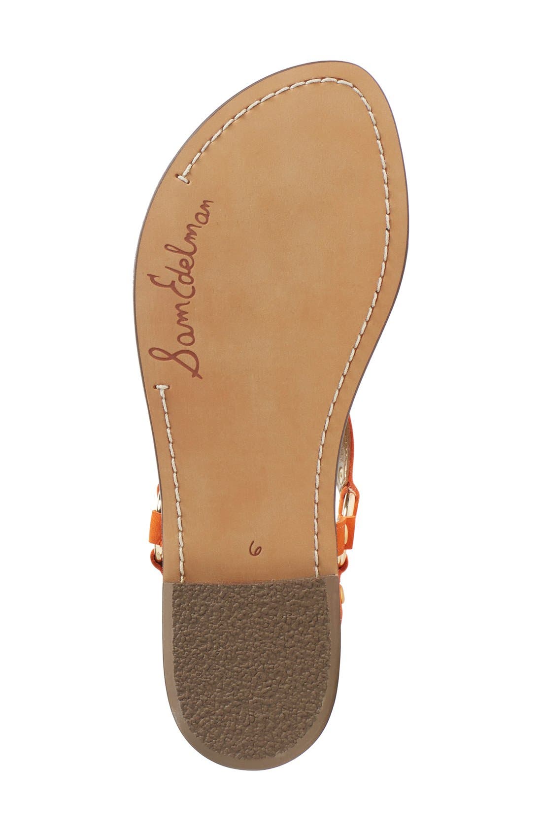 Sam Edelman Greta Sandal, Alternate, color, Tangelo Leather