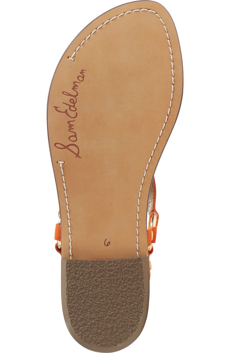 Sam Edelman Greta Sandal, Alternate, color, Tangelo Leather