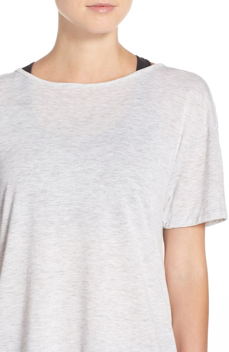 Alternative 'Pony' Open Back Jersey Tee, Alternate, color, 