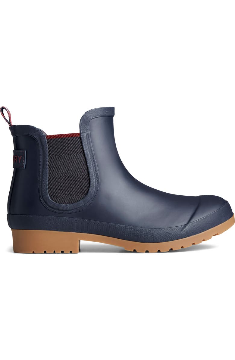 Sperry Top-Sider Walker Chelsea Rain Boot, Alternate, color, Dark Navy
