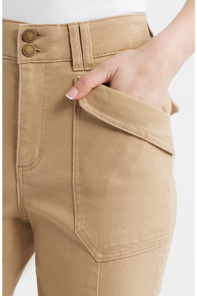 Skyrise Tapered Utility Pants, Alternate, color, WARM SAND