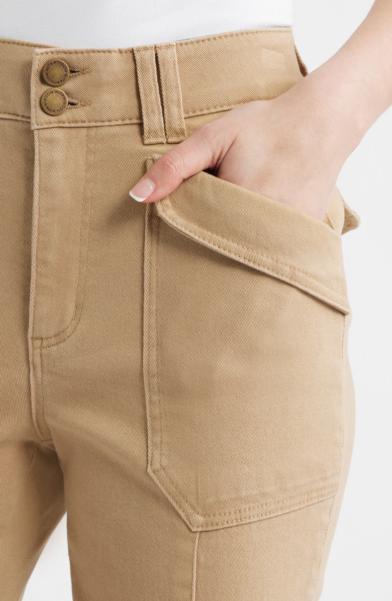Wit & Wisdom Skyrise Tapered Utility Pants, Alternate, color, Warm Sand