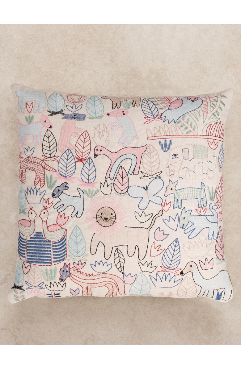 GAURI KOHLI Phoenix Throw Pillow Cover, Alternate, color, Multicolored