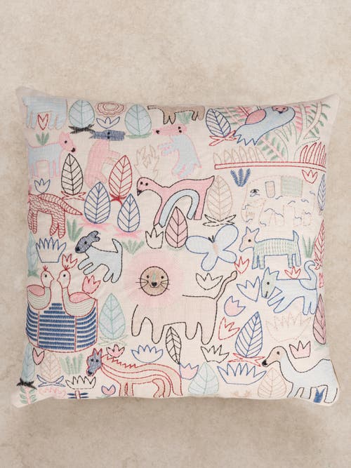 Gauri Kohli Phoenix Throw Pillow Cover In Multi