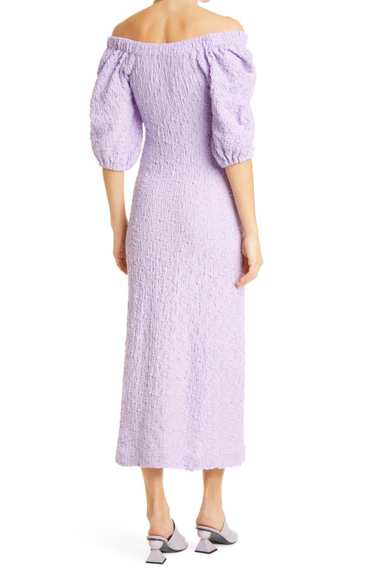Garance Off the Shoulder Dress, Alternate, color, LILAC