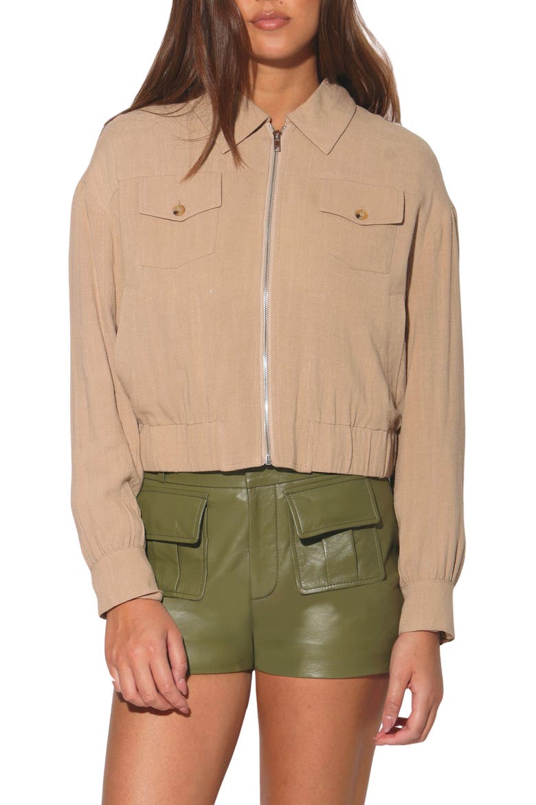Charlize Jacket, Main, color, STRAW