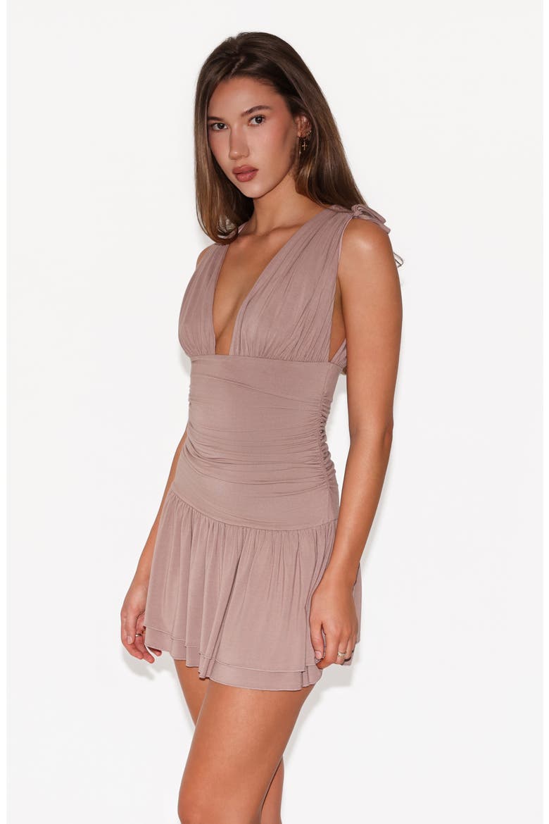 Halona Minidress, Alternate, color, MOCHA