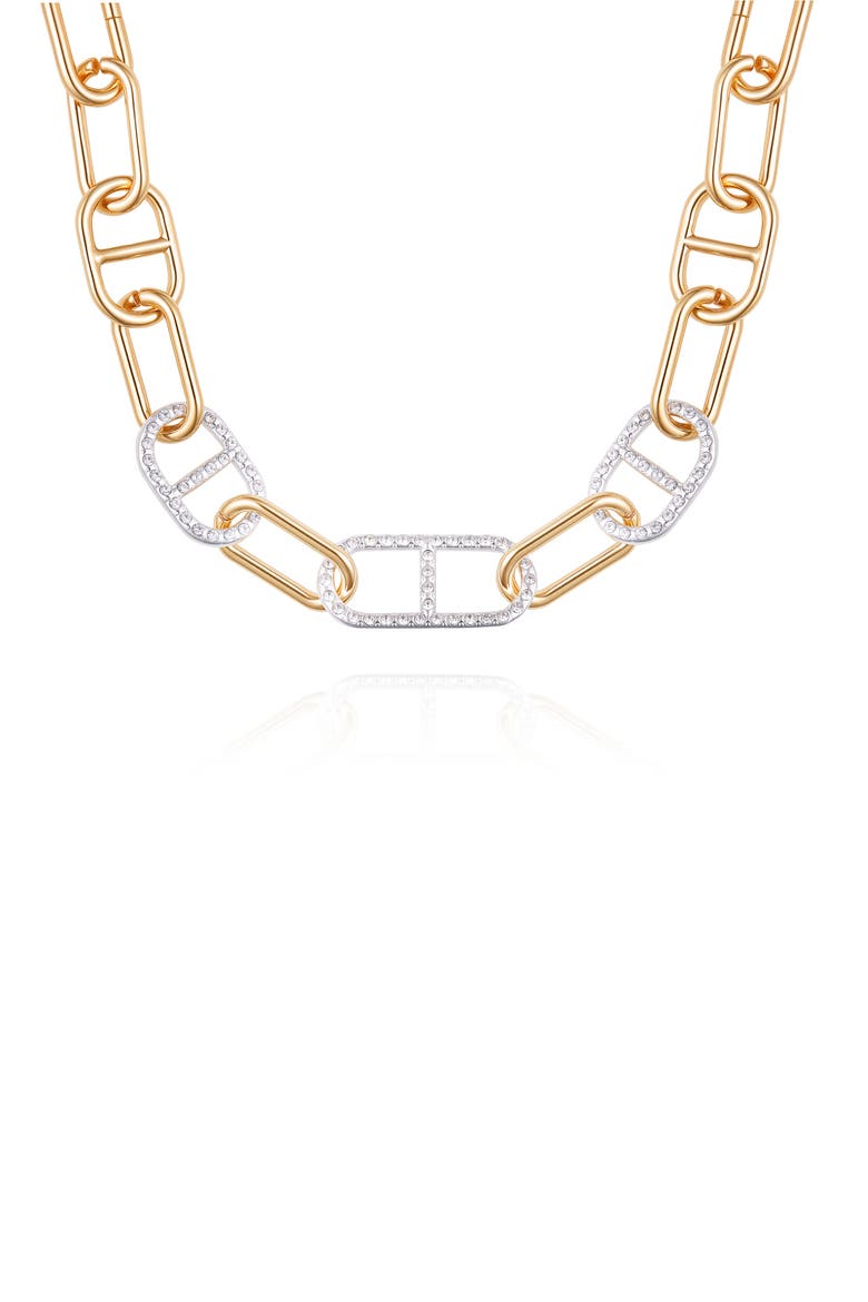 Two-Tone Chain Necklace, Alternate, color, TWO TONE