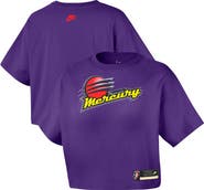 Nike Women's Nike  Purple Phoenix Mercury Throwback Cropped T-Shirt - Court Origins