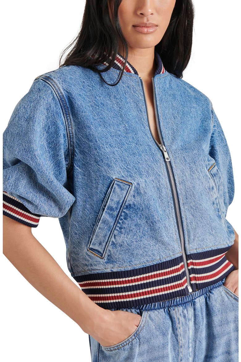 Zamora Denim Jacket, Alternate, color, MEDIUM BLUE